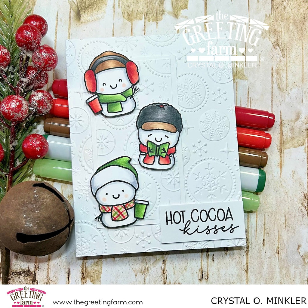 Hot Cocoa Kisses - Clear Stamps
