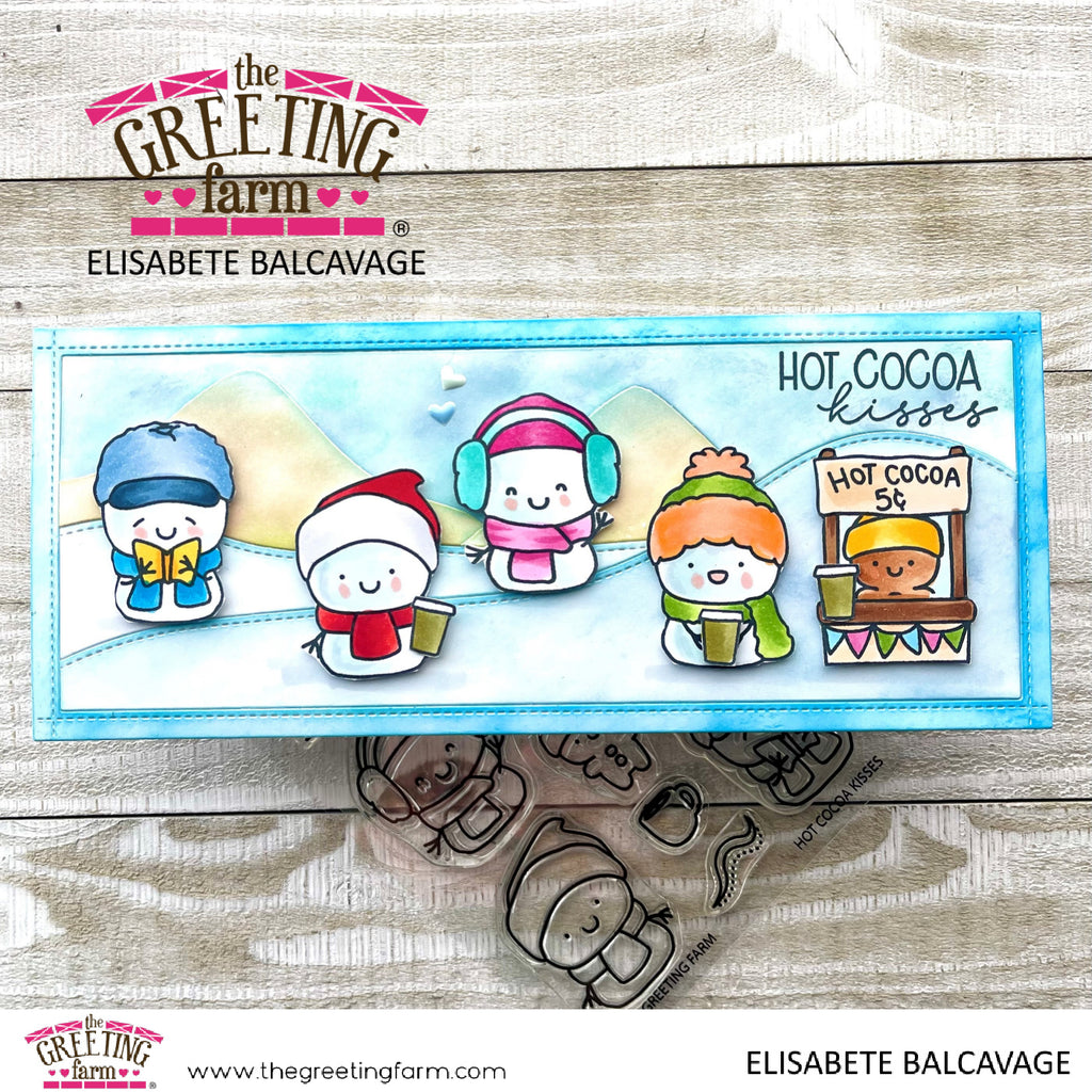 Hot Cocoa Kisses - Clear Stamps