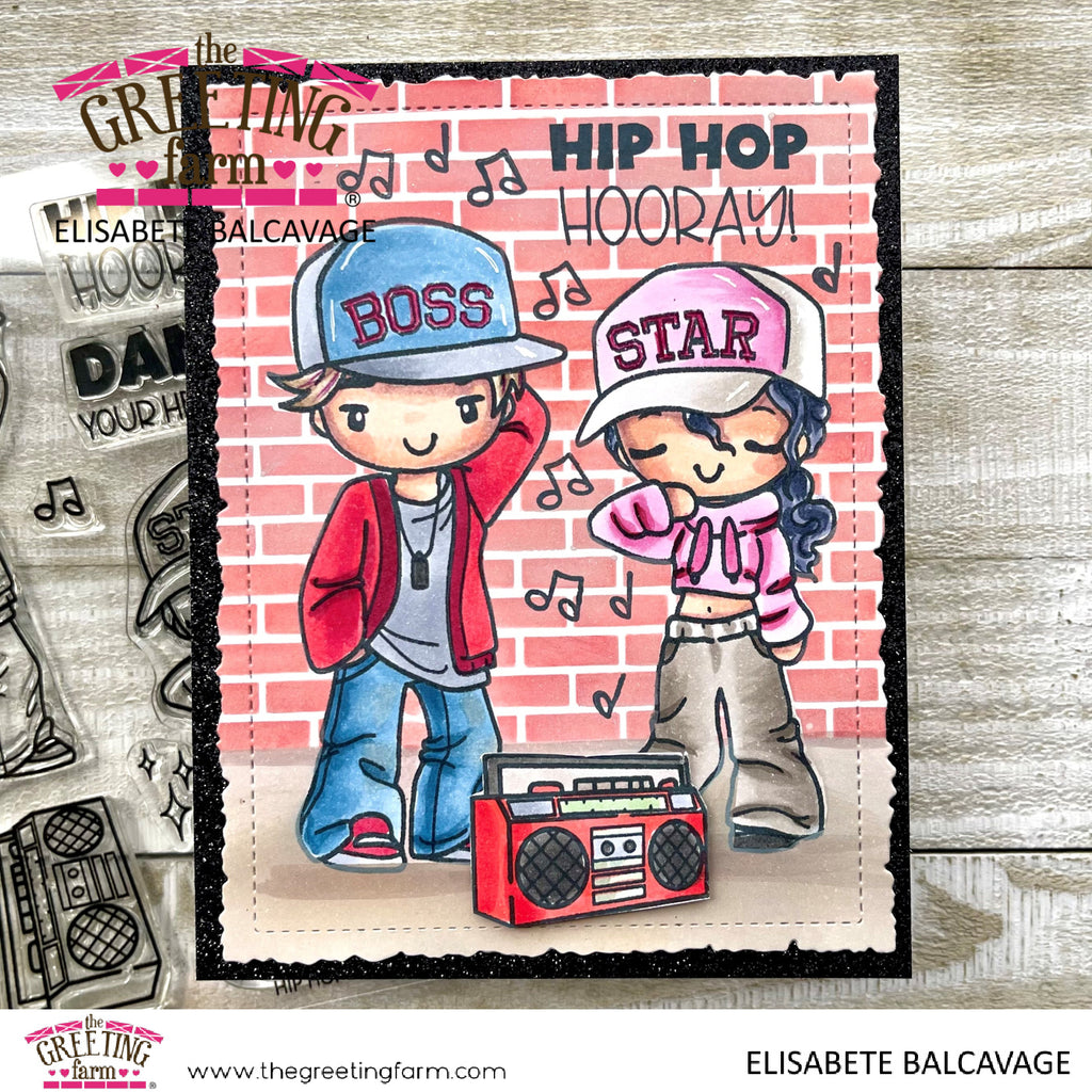 Hip Hop Hooray - Clear Stamps