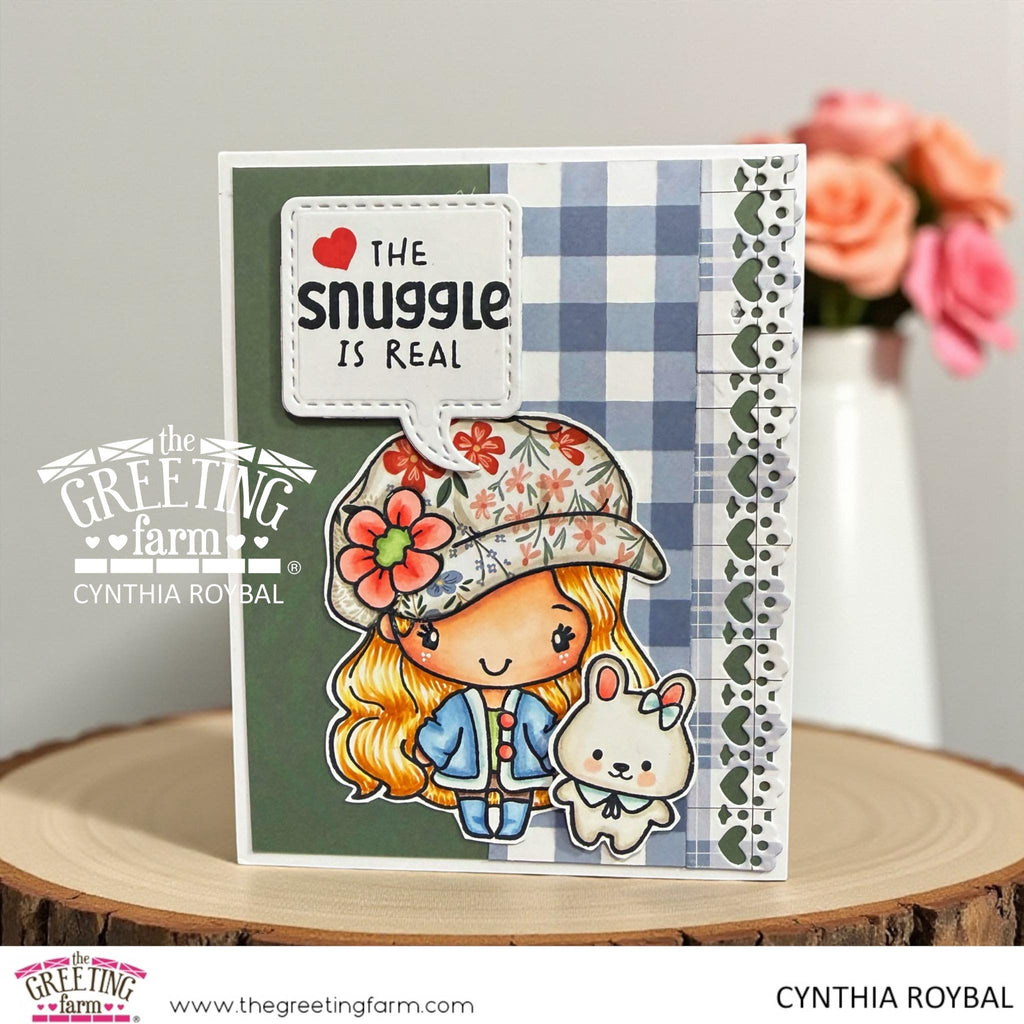 Snuggle Anya - Clear Stamps