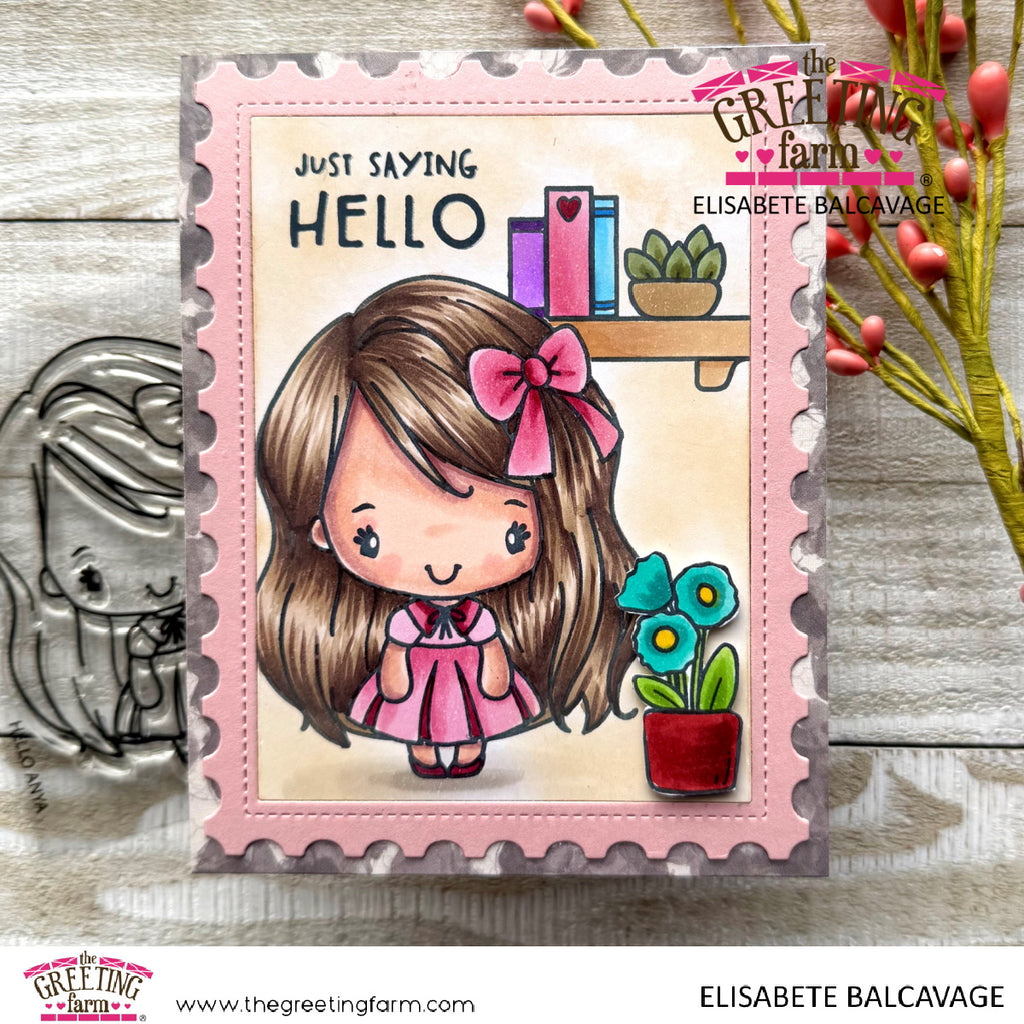 Hello Anya - Clear Stamps