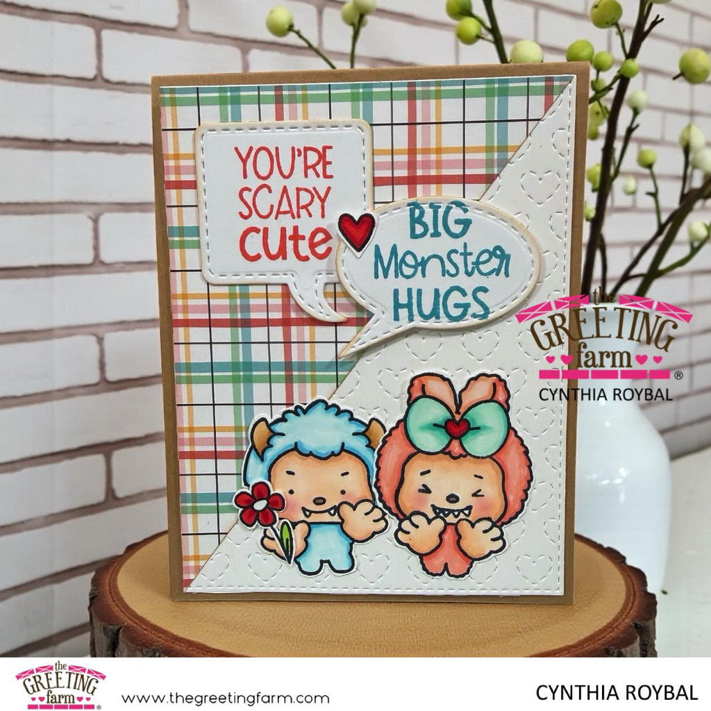 Monster Hugs - Clear Stamps