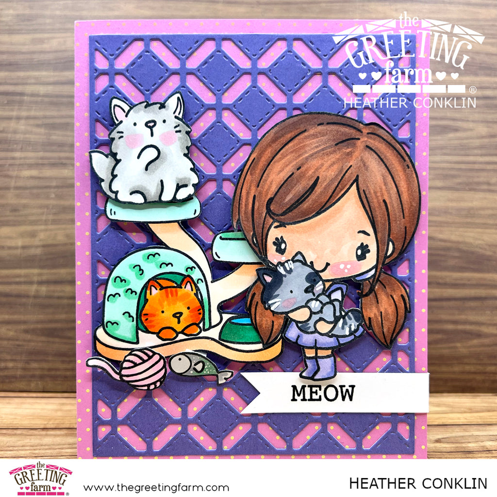 Cat Mom Anya - Clear Stamps