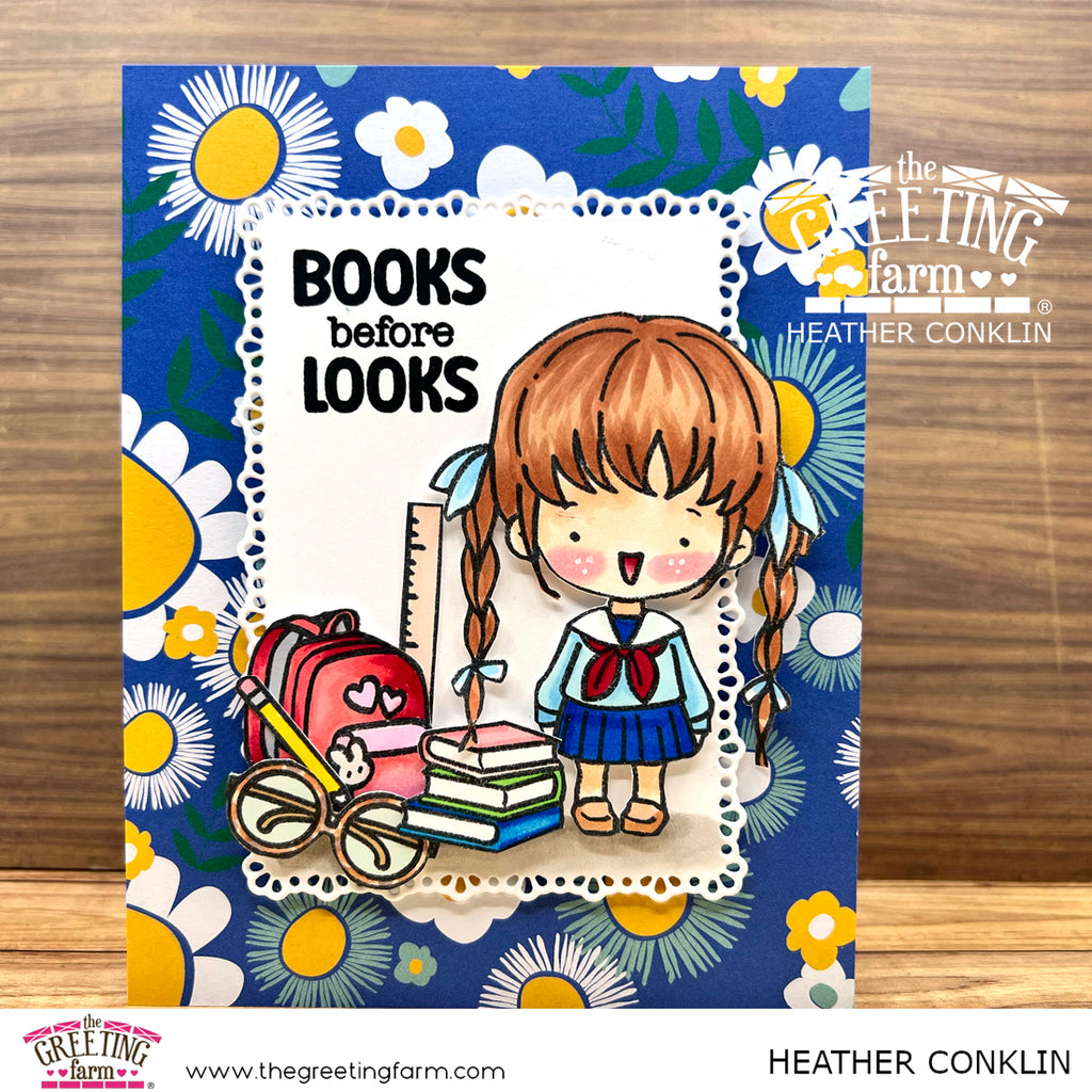 Bookish Kids - Clear Stamps