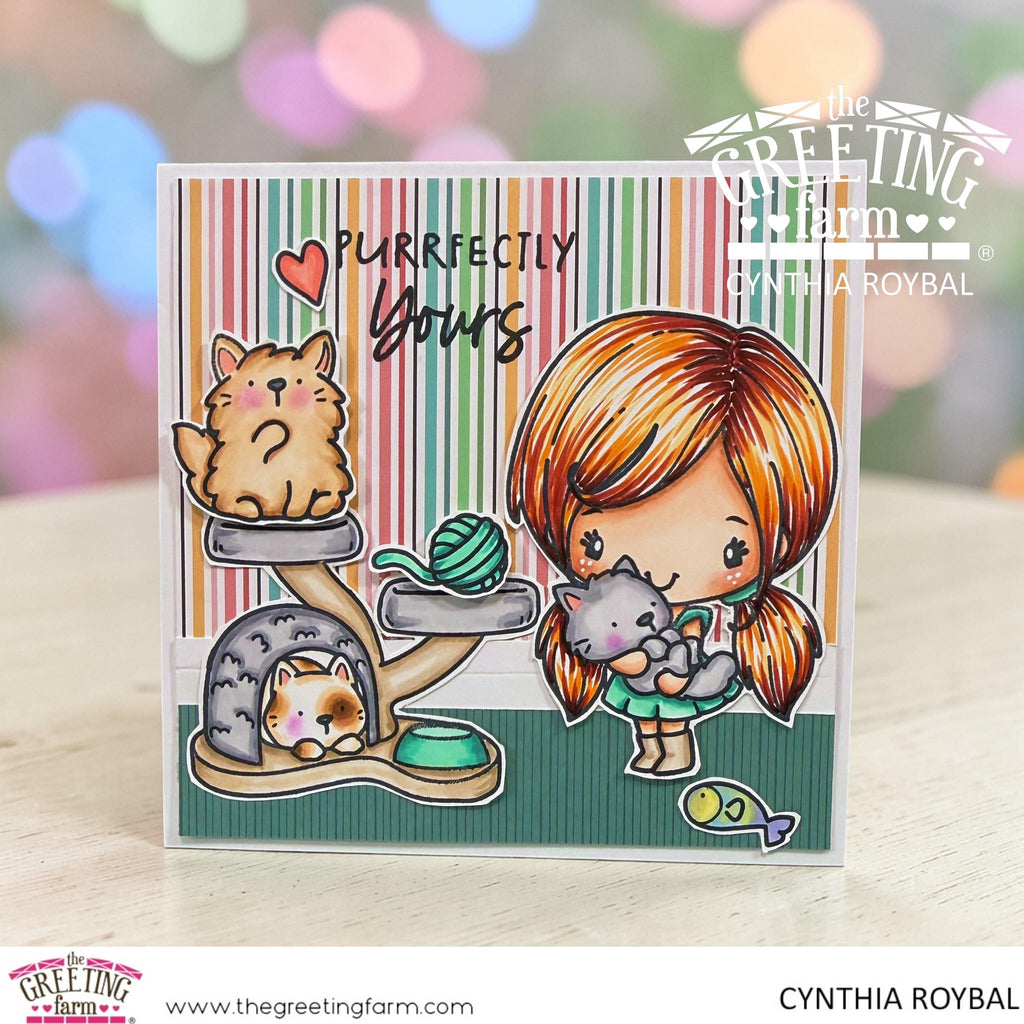 Cat Mom Anya - Clear Stamps