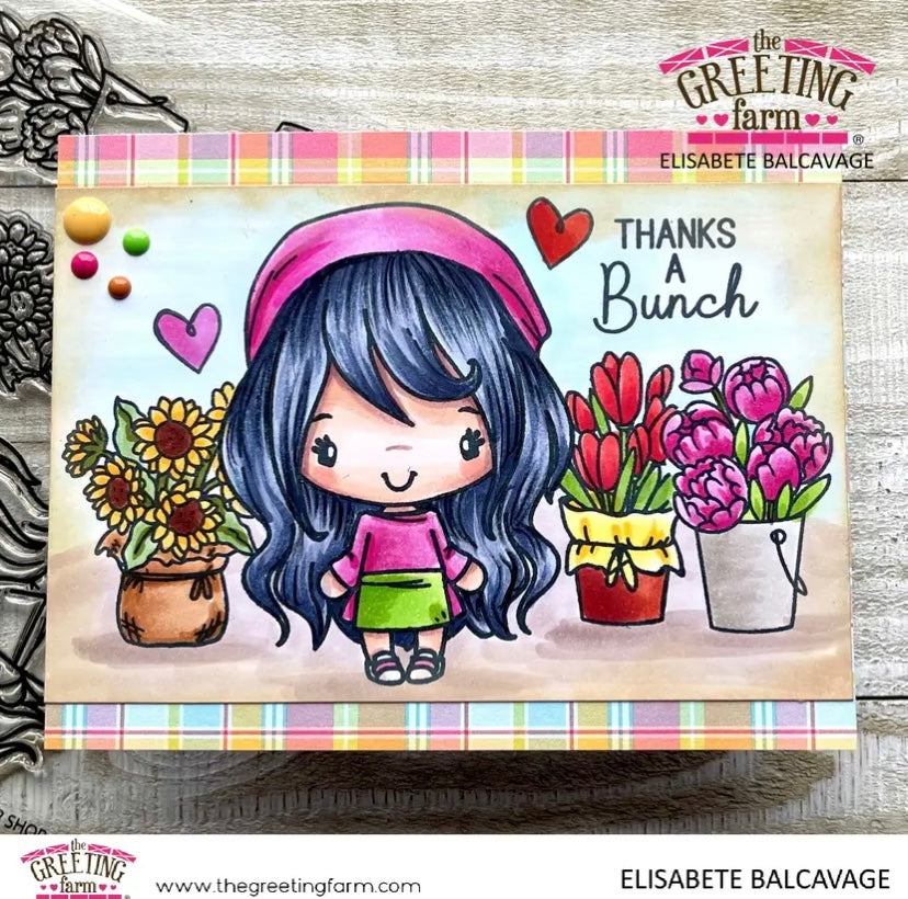 Anya's Flower Shop - Clear Stamps