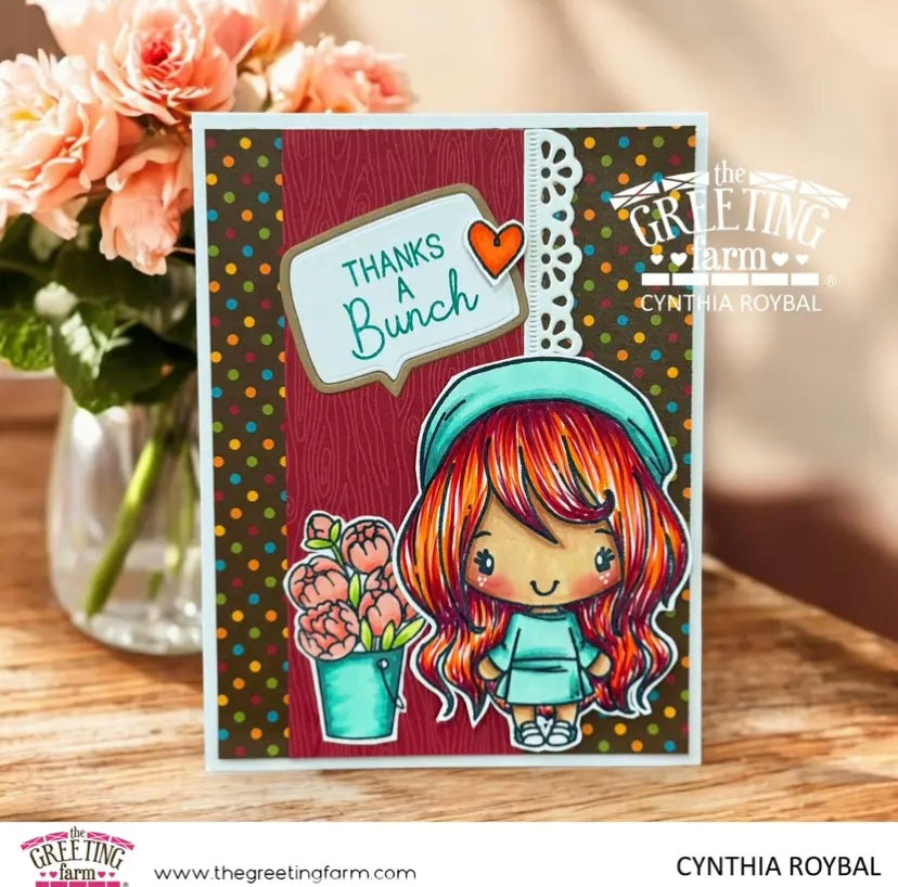 Anya's Flower Shop - Clear Stamps
