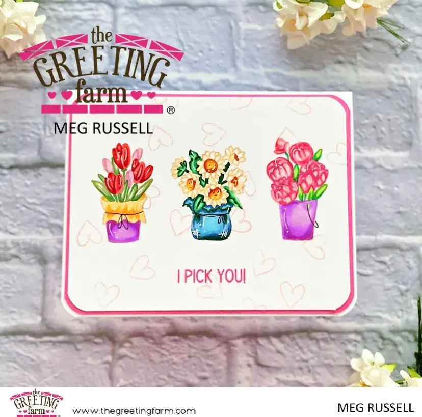 Anya's Flower Shop - Clear Stamps