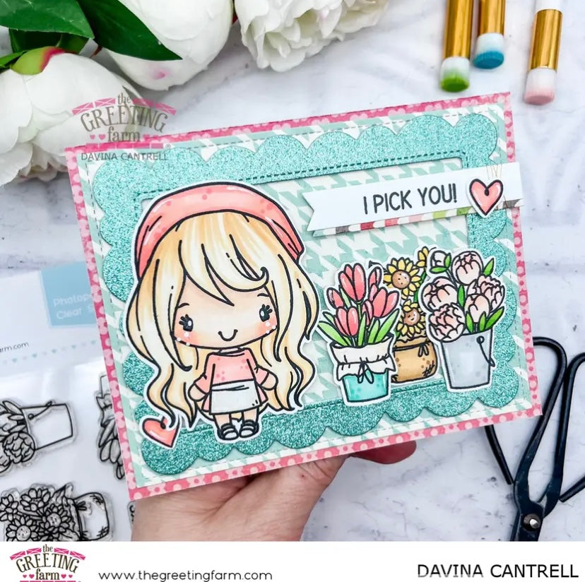 Anya's Flower Shop - Clear Stamps