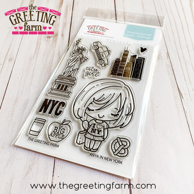 Anya in New York - Clear Stamps