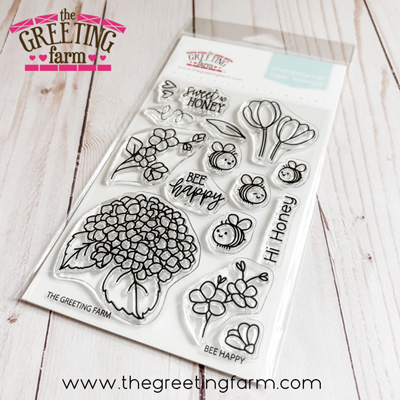 Bee Happy - Clear Stamps