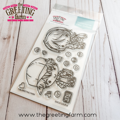 Emoji Couple - Clear Stamps