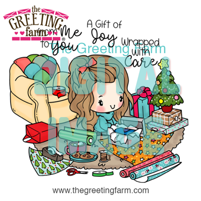 Gift Wrap Anya - digi set