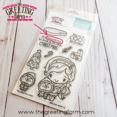 Holiday Anya 13 - *Misprint* Clear Stamps