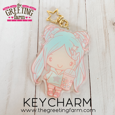 Jumbo Acrylic Keycharms - Pastels
