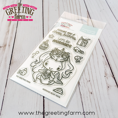 Mermaid Bday Anya - Clear Stamps