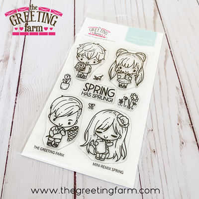 Mini-Remix Spring - Clear Stamps