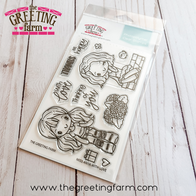 Miss Anya with Love - Clear Stamps