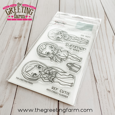 Miss Cheeky Summer - Clear Stamps