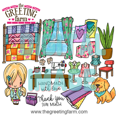 Seamstress Anya - digi set