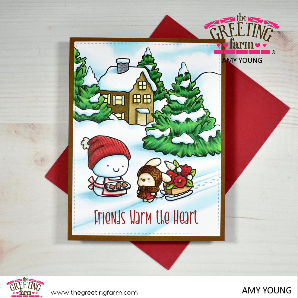 Frosty Friends Kit PREORDER- Clear Stamps