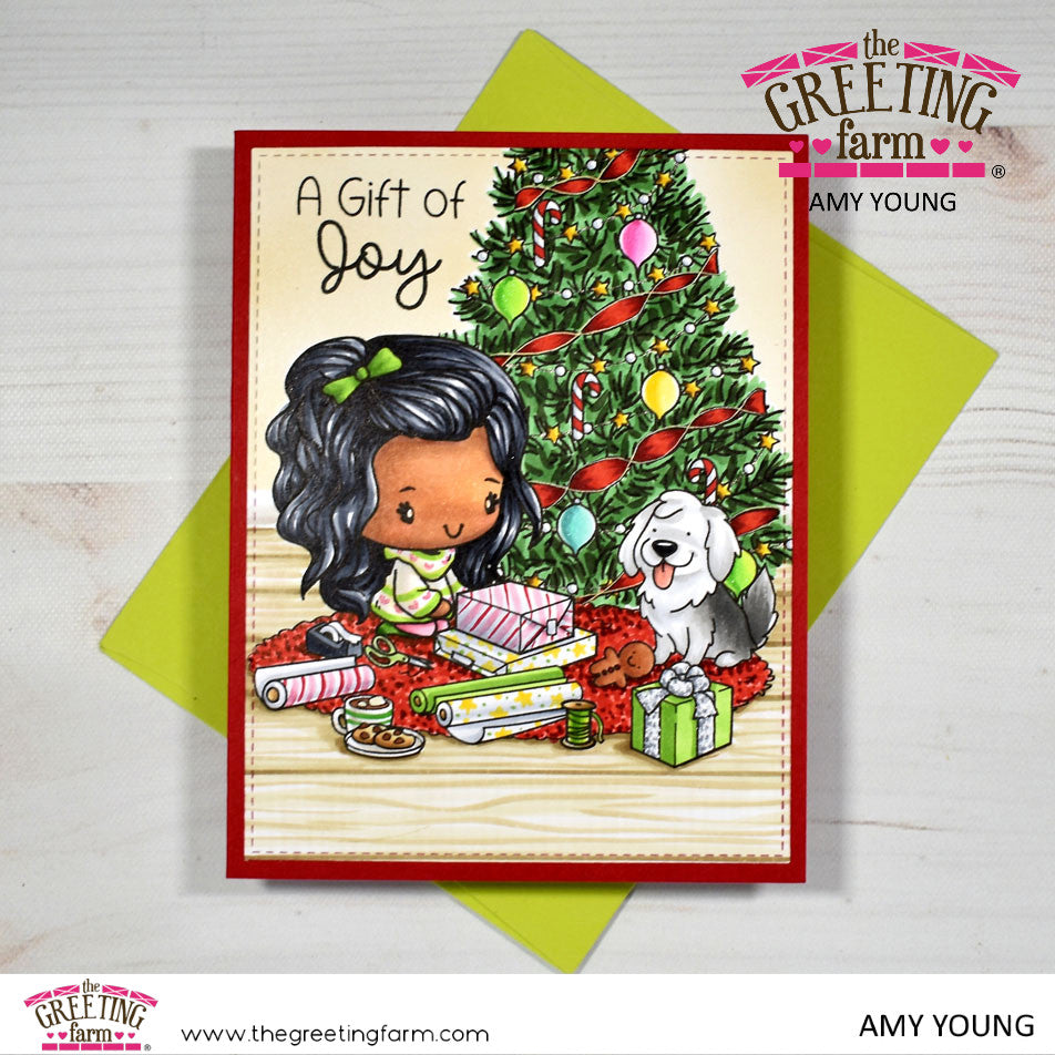 Gift Wrap Anya - digi set