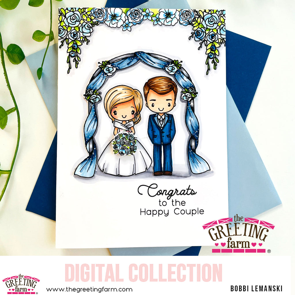 Just Married- digi set