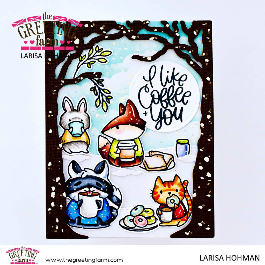 Caffeine Critters - Clear Stamps