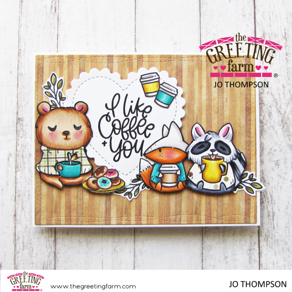 Caffeine Critters - Clear Stamps