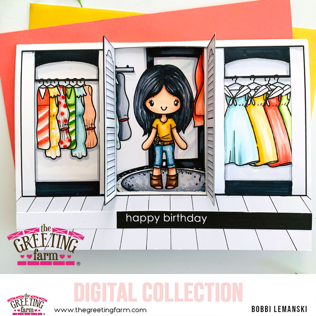 Miss Anya Dress Up - digi set