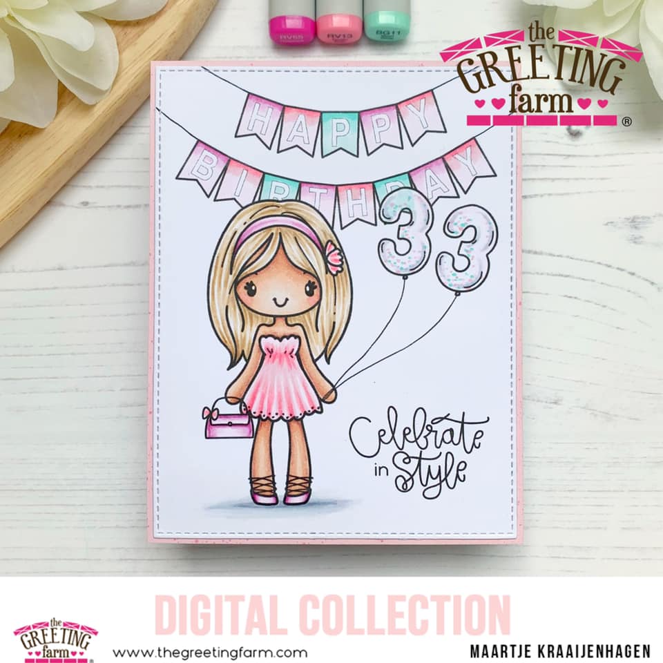 Miss Anya Dress Up - digi set