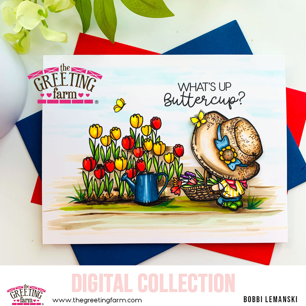 Gardening - digi set