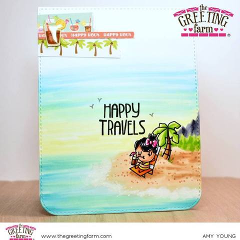 Happy Travels - Clear Stamps