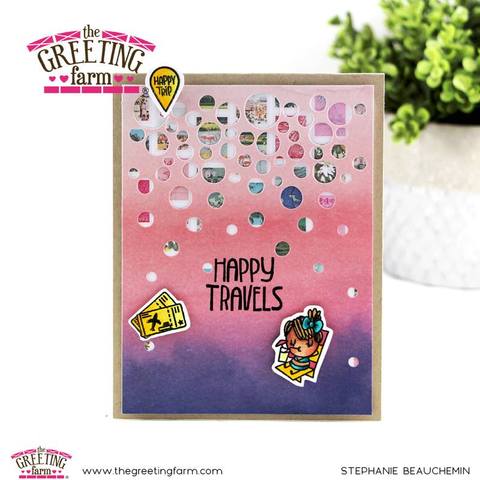 Happy Travels - Clear Stamps