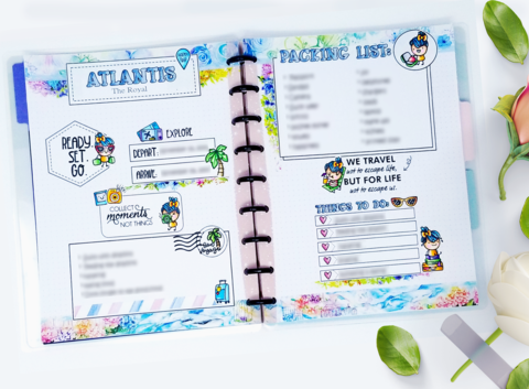 Happy Travels - Clear Stamps