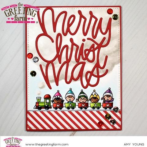 Merry Christmas - Word Die Cut