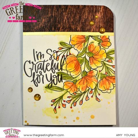 Grateful for You - Clear Stamps