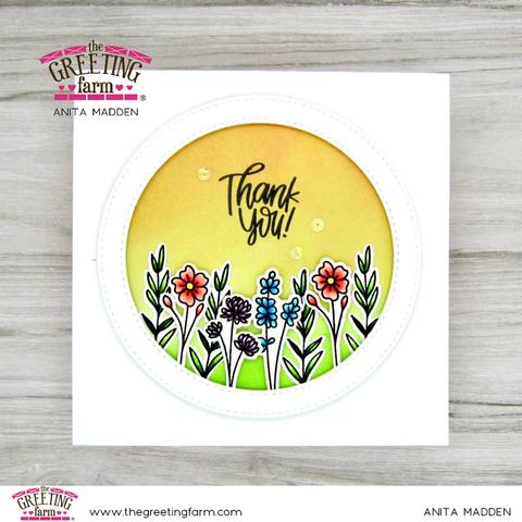 Flower Field - Clear Stamps