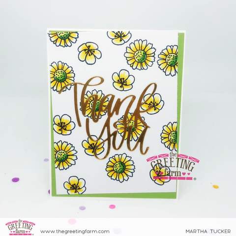 Flower Field - Clear Stamps