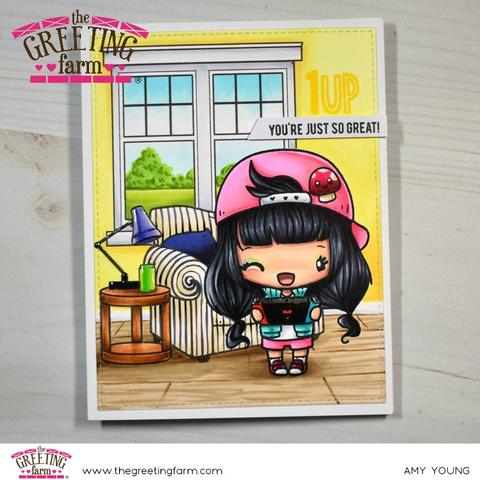 Gamer Couple - Clear Stamps