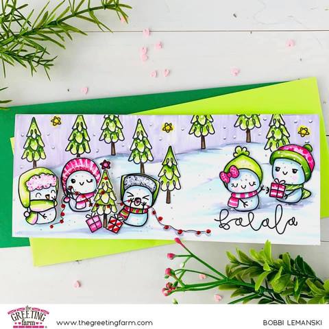 Fa La La - Clear Stamps
