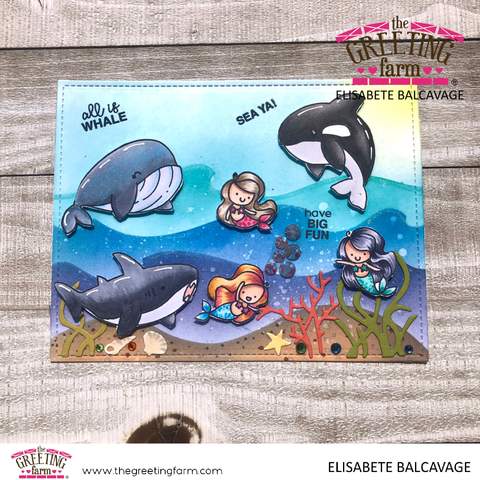 Mermaid Fun - Clear Stamps