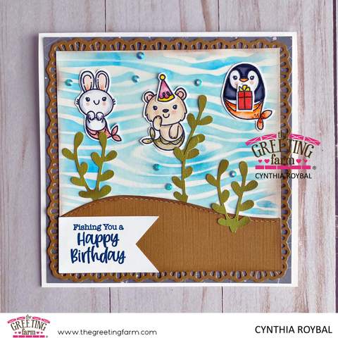 Birthday Merfriends - Clear Stamps