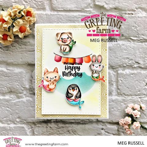 Birthday Merfriends - Clear Stamps