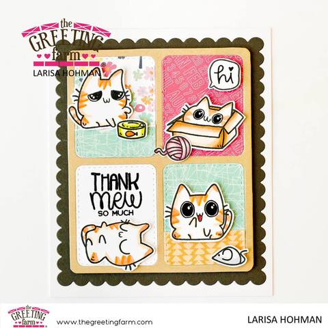 Thank Mew - Clear Stamps