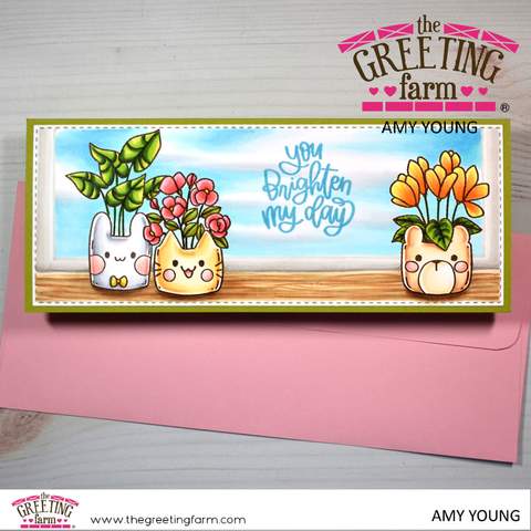 Animal Pots - Clear Stamps