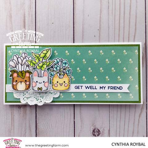 Animal Pots - Clear Stamps