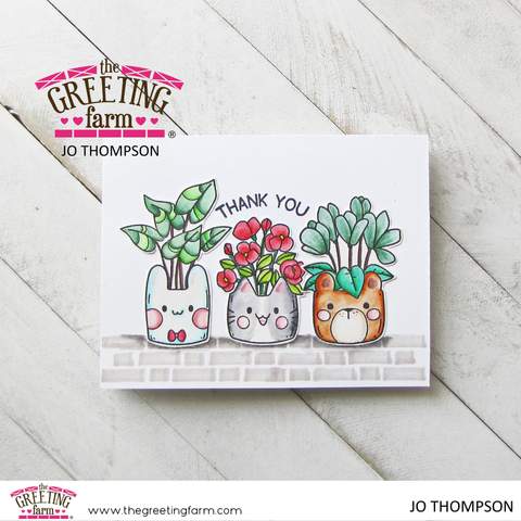 Animal Pots - Clear Stamps