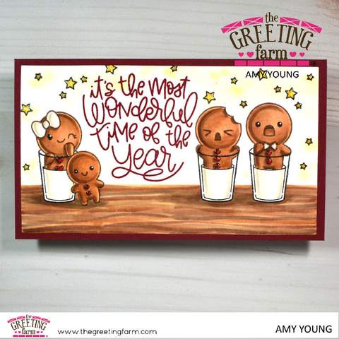 Gingerbread Christmas - Clear