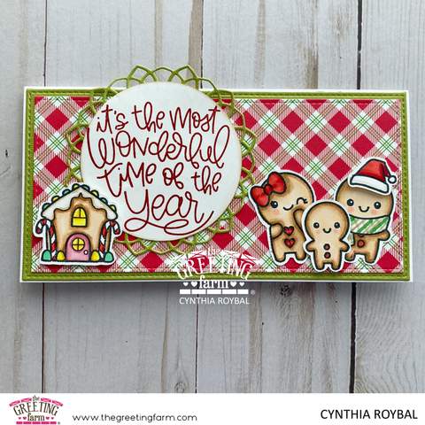 Gingerbread Christmas - Clear